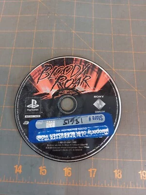 Bloody Roar (Sony PlayStation 1 PS1, 1998) SOLO DISCO necesita resurgimiento Foto 1 de 2