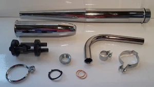 Auspuff Krümmer Simson Schwalbe KR51/1 Sperber Star SR4-2 Habicht SR4-3 spitz SR - Bild 1 von 1