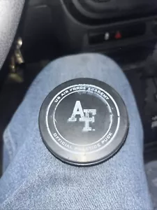 US Air Force Academy Official Practice Puck Atlantic Hockey NCAA Military Used - Picture 1 of 6