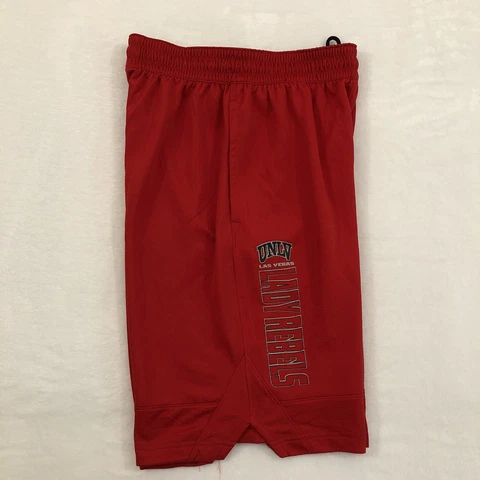Nike Dri-Fit UNLV Lady Rebels Red Basketball Activewear Athletic Shorts Womens S Cover