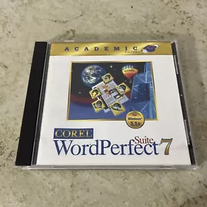 Corel WordPerfect Word Perfect 7 Suite PC / Windows 95 CD-ROM - Picture 1 of 4