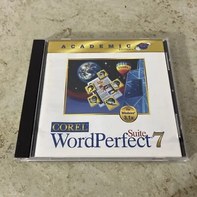 Corel WordPerfect Word Perfect 7 Suite PC / Windows 95 CD-ROM - Image 1 of 4