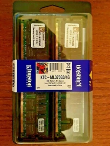 Kingston KTC-ML370G3/4G - NEW - 4 GB kit (2x 2GB), PC2100 (DDR-266) DIMM 184-pin - Picture 1 of 3