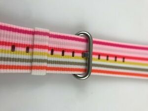 Original Apple Watch Gold/Silver classic buckle Woven Nylon band 44mm 42MM 45MM