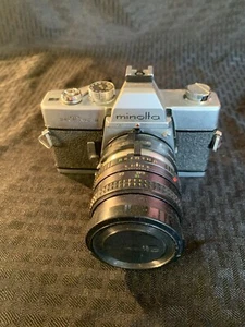 Minolta SRT MC-II 35mm SLR Film Camera body w/ 50mm 1.7 Rokkor Lens Untested - Picture 1 of 7