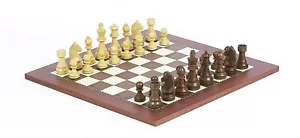Tournament Staunton Chessmen & Champion Board - Picture 1 of 3