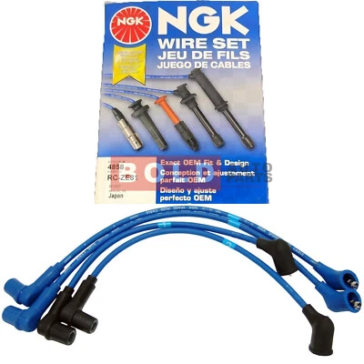 FOR Mazda RX-8 NGK Spark Plug Wire Set 2004-2008 NGK-4858 Rotary Engine 13B - Image 1 of 3