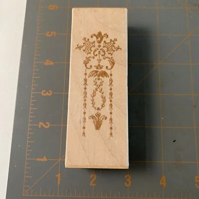 All Night Media - Anna Griffin ORNATE BORDER 580H06 Papel pintado de sello de goma Foto 1 de 4