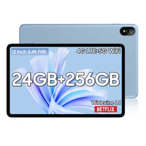 Blackview TAB 18 4G Tablette Tactile Android 24+256Go 12 Pouces 8800mAh NETFLIX - Bild 1 von 10