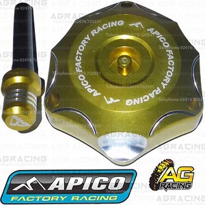 Tubo respirador de tapa de combustible de aleación dorada Apico para Suzuki RMZ 250 2010-2016 MX Enduro - Imagen 1 de 1