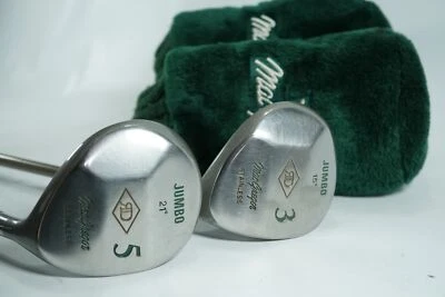 MacGregor RD Jumbo 3 and 5 Woods / Graphite Shafts / New Grips - Image 1 of 4