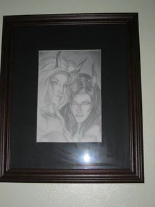 HIGH QUALITY ART Fantasy, Erotic, Sci Fi, Painting Purgatory by Sandoval - Picture 1 of 3