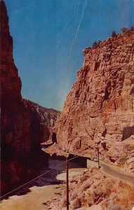 Postkarte Wyoming Shoshone Canyon unbesendet - Bild 1 von 2