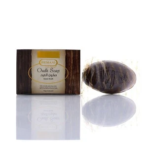 Jabón HEMANI Oudh - Jabón en barra - Todo tipo de piel - 75 g (2,65 oz) - 100 % Halal - Imagen 1 de 1