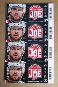 Red Wings Mike Green - JLA Final Season Tickets Sheet Original  - Picture 1 of 4