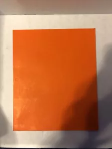 Pen + Gear Prong Paper Folder - Orange - Picture 1 of 2