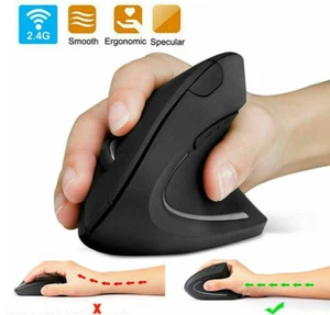 Ergonomic Optical 2.4G Wireless Vertical Mouse - Picture 1 of 3