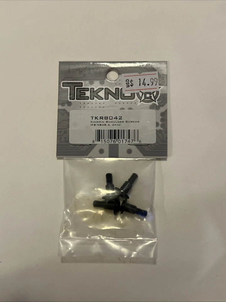 Tekno TKR8042 – Kingpin Shoulder Screws (EB/NB48.4, 4pcs) - Image 1 of 1
