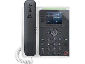 Téléphone IP Poly Edge E220 et compatible PoE - Photo 1/4
