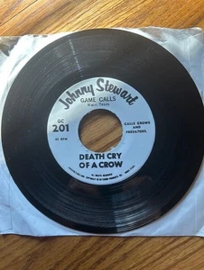 CROW & OWL FIGHT  JOHNNY STEWART GAME CALLS RECORD - Picture 1 of 1