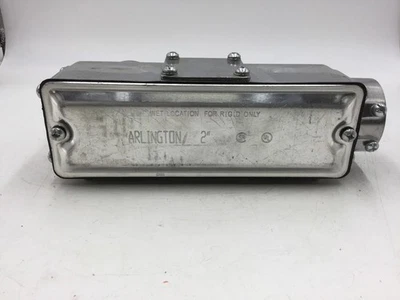 Cuerpo de conducto Arlington 2" buje cualquier cuerpo combo EMT y rígido  Foto 1 de 4