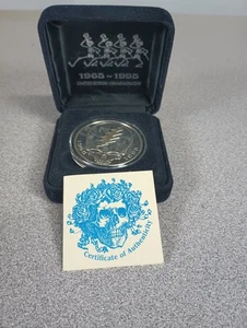 2000 Liquid Blue Grateful Dead One Ounce Silver Coin "50th Anniversary" /5000 - Picture 1 of 4