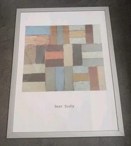 Sean Scully Modernist Framed & Glazed Print 'Wall Of Light' 85cm x 65cm - Picture 1 of 5