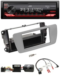 JVC Bluetooth USB DAB Lenkrad Autoradio für Seat Ibiza dublingrau - Bild 1 von 9