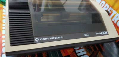 Commodore MPS 801 Nadeldrucker (64 / 128 etc) defekt + Netzkabel - Bild 1 von 4
