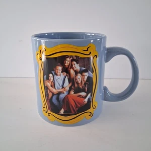 Freunde TV SERIE Kaffee, Tee GROSSE TASSE Besetzung Gruppe Foto Geschenk Unikat blau "NEU" - Bild 1 von 7