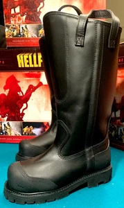 Thorogood Men size 5 W Waterproof Fire Fighting Steel Toe USA Boots 804-6373 - Picture 1 of 7