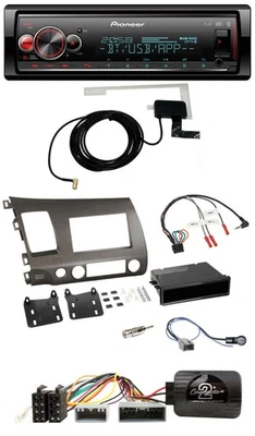 Pioneer Bluetooth DAB USB Lenkrad Autoradio für Honda Civic Hybrid 2006-2010 ant - Bild 1 von 4