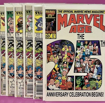 Marvel 25th Anniversary Border COMPLETE SET-Care Bears, Muppet Babies, and more! - Image 1 of 4