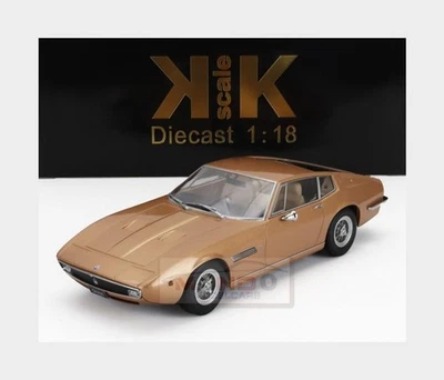 1:18 KK SCALE Maserati Ghibli Coupe Gold Metallic 1969 KKDC181274 - Immagine 1 di 2