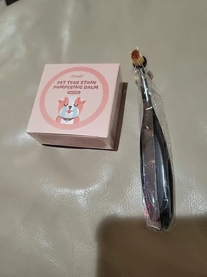 Cat Dog Eye Tear Stain Remover Balm, 30g With Brush  - Image 1 of 4