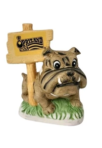 Vtg Opryland USA English Bulldog Dog 3.5" Figurine Country Music Nashville TN - Picture 1 of 7