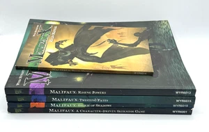 MALIFAUX 1E BOOKS LOT 1st Edition Core Rules Rising Powers Fates Shadows - Picture 1 of 11