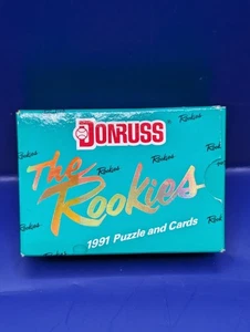 1991 Donruss The Rookies - Baseball Sealed With Complete Puzzle Piece! Free Ship - Picture 1 of 7