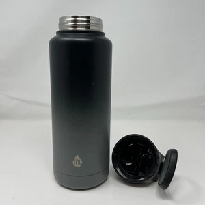 Botella de agua Tal Ranger de acero inoxidable 40 onzas negra degradada - Imagen 1 de 15