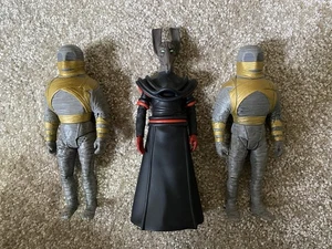 DOCTOR WHO Pyramids Of Mars Figure Set Sutekh Jackal Robot Guard Mummies - Picture 1 of 2
