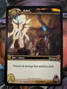 Juego de cartas coleccionables World of Warcraft Legion 246/319 A'dal - Imagen 1 de 2