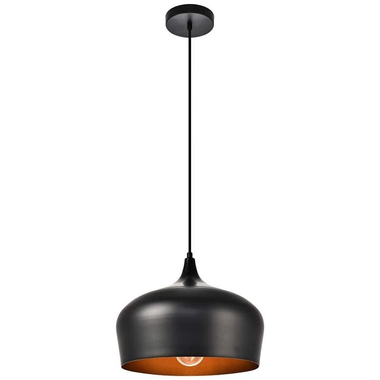 Living District LDPD2003 Nora Collection Pendant - Black Finish - Image 1 of 4