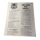 Sing Along With Charley Lyric Book Charles Kester Indiana Songbook Words