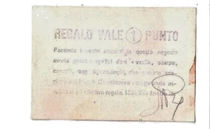 ANNI '30 VINTAGE BUONO PREMIO x ACQUISTI MAGAZZINI CASTELNUOVO ROMA VLE AVENTINO - Picture 1 of 2