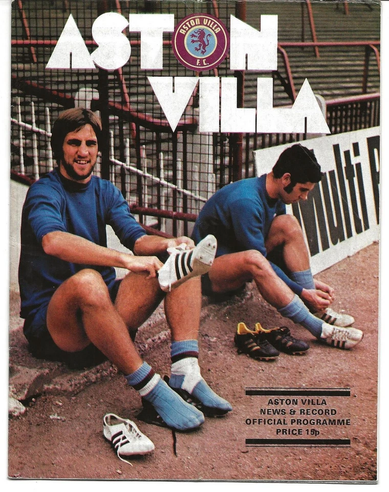 Football Programme>ASTON VILLA v EVERTON Nov 1975 - Image 1 of 1