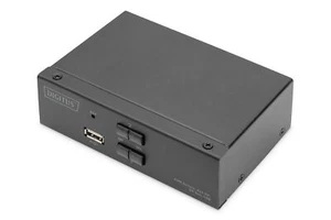 Displayport KVM Switch - 2-Port Single-Display - 2 PC 1 écran - 1x Souris Cla... - Photo 1/7