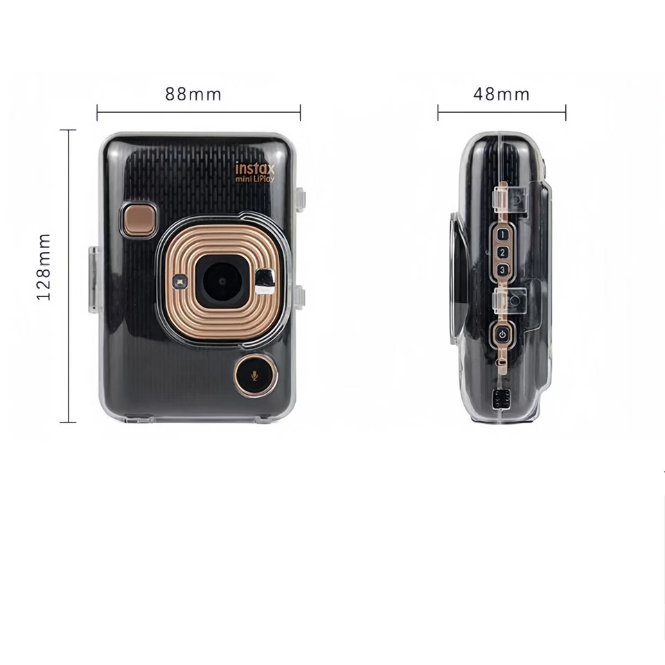 Funda rígida transparente para Fujifilm instax mini Liplay Foto 1 de 4
