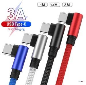 90 For Samsung Galaxy S22 S21 S20 S10 S9 S8 Type C Lead USB C Fast Charger Cable - Picture 1 of 17