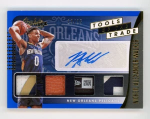 NICKEIL ALEXANDER-WALKER 2019-20 Absolute AUTO New Era LOGO PATCH RC ROOKIE /25 - Picture 1 of 2