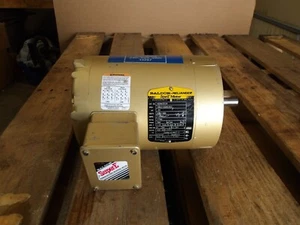 BALDOR RELIANCE 1/3 PS SUPER-E MOTOR, FR 56C, 230/460 V, #11211110G NEU - Bild 1 von 9